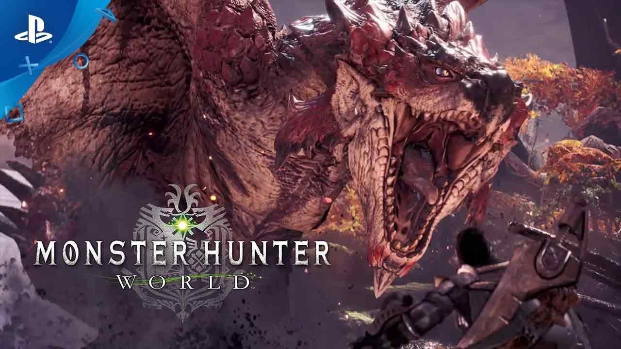 лидеры продаж января Monster Hunter World и Nintendo Switch